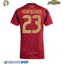 Maglie da calcio Belgio Arthur Vermeeren #23 Prima Maglia Femminile Europei 2024 Manica Corta